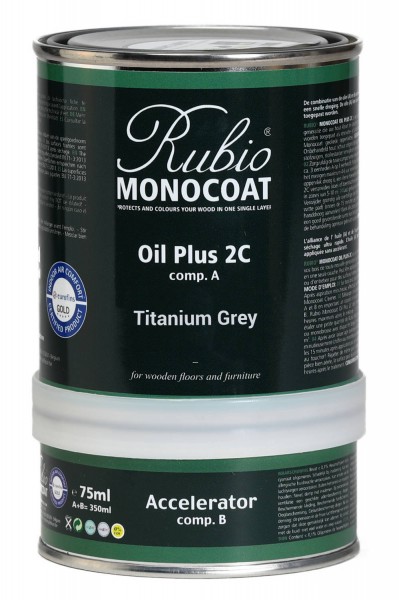 Oil Plus 2C Titanium Grey (A+B)