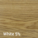 White 5%