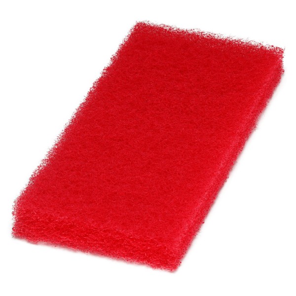 Rotes Super-Reinigungspad groß